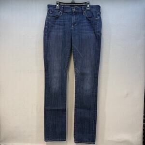 Citizens of Humanity Jeans Women's 28 (6) Dark Blue Ava Low Rise Straight Leg